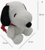 Mochila CYPBRANDS Peluche Snoopy Blanco Estandar por 20,94€