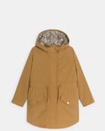 Parka 3 en 1 déperlante à capuche camel Fille à 22,99€