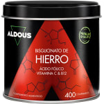 Aldous Bio Hierro 28mg + Vitamina C, B12 y Ácido Fólico 400 Comprimidos por 13.99€