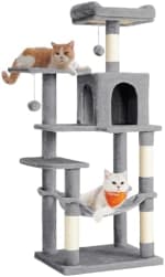 Feandrea Árbol para Gatos, Altura 143 cm, Torre de Gatos por 36,49€