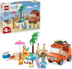 LEGO Bluey's autorit naar het strand voor €16,26 bij Amazon