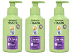 3 x Garnier Fructis Método Rizos Crema Sin Aclarado Todo Tipo de Rizos, 260ml a 11.4€