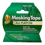 Duck Tape All Purpose Masking Tape 50mm x 50m – £1.20