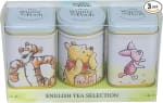 New English Teas Winnie the Pooh & Friends 3x Mini Tea Tins with English Loose Leaf T