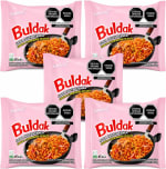 Samyang Buldak Ramen Picante Carbonara 5 Pack por $155 en Amazon