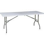 Foxter table pliante portable 180 x 74 x 70 cm pour 27,90€ chez E.Leclerc