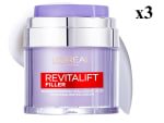 3 Botes de Gel en crema rellenadora L'OREAL PARIS Revitalift Filler | 50ML por 32.36€