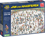Jan van Haasteren Skateboarden in de bowl - Puzzel 2000 stukjes voor €22,48 bij Bol