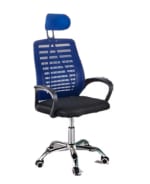 Silla de Oficina con Soporte Lumbar Giratoria ergonómica por 32.99€