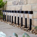 Pack of 10 Solar Plastic Stake Lights for £3 at Dunelm