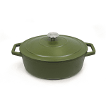 Cocotte en fonte d'acier ovale Sauter 30 cm à 39,99€ chez E.Leclerc