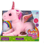 Luky unicornio Rosa con 3 cuentos, luces arcoíris y sonidos por 5.99€