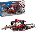 LEGO City F1 pitstop en pitcrew met Ferrari auto voor €20,49 bij Amazon