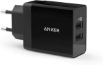 Anker 24W 2-poorts USB-oplader met PowerIQ technologie voor €11,89 bij Amazon