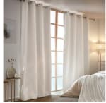 Rideau obscurcissant thermique (140 x 240 cm) Calore Beige à 15€