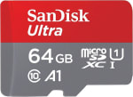 SanDisk Ultra 64 Go microSDXC UHS-I pour 10€ chez Amazon