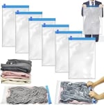 PUWOWYE Bolsas Vacío Viaje 6 Piezas 60x40cm por 5,59€