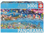 Educa - Puzzle de 3000 Piezas para Adultos en Formato panorámico | Vida Panorama