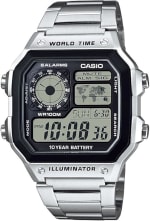 Reloj Casio AE1200WH-1A Negro por $667 | Amazon