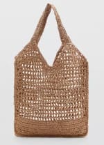 Bolso hombro doble asa fibra natural por 17.99€