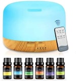 WINSUNY Difusor de Aceites Esenciales con Luz LED por $251.60 en Amazon