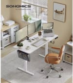 Escritorio Eléctrico SONGMICS 140 x 60 cm por 84,09€