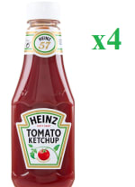 4 x Heinz salsa Ketchup envase 342g Sin Gluten por 6.41€