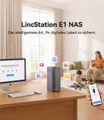 LincPlus LincStation E1 4-Bay NAS voor €179 bij LincPlus