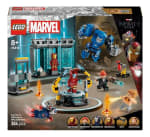 Lego Laboratorio de Iron Man Sala se Armaduras Marvel por 32.99€.