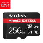 SanDisk 256GB microSD Express Card for £34.99 at Smyths Toys