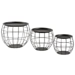 Kit 3 Mesitas de Centro Redondas Baloon por 12.73€