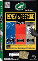 Turtle Wax Toallitas Restauradoras Renew & Restore (paquete de 8) por $150 en Amazon