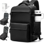 Vacuum Backpack Travel Bag With Pump for £20.99 at Amazon