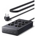 UGREEN 10 EN 1 Regleta (PD 65W, 6 tomas AC) por 29.99€ en Amazon