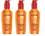 3 x L'Oreal Paris Elvive Aceite Extraordinario para Cabellos Teñidos - 100 ml a 14.7€
