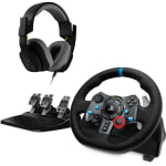 Volante Logitech G G29 + Auriculares gaming ASTRO A10, PS5 y 4/PC por 189,99€