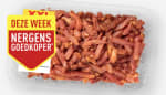 1 kilo shoarmareepjes voor €4,99 bij Aldi