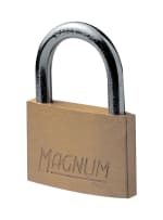 Cadenas à clés largeur 40 mm en laiton MAGNUM pour 1€ chez L'Entrepôt du Bricolage