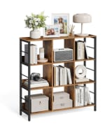 VASAGLE Étagère 9 cases industriel à 69,49€