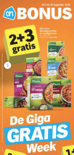 De giga gratis week bij Albert Heijn (24 t/m 30 aug 2026)