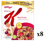 Pack 8 Kellogg's Special K Frutos Rojos 300g por 19.98€
