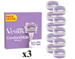 3 Packs de 10 Recambios de Gillette Venus Comfortglide Breeze de 3 Hojas por 51.26€