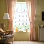 LENDA Cortinas 2 unidades rosa claro 140x300 cm por 24,99€