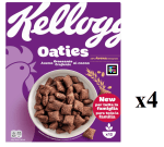4 paquetes de Kellogg's Oaties Chocolate 360g por 6.88€