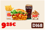 Menú Mediano CBK + Mini King Fusion por 9,25€
