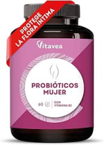 Probióticos Mujer Flora Íntima 6 Cepas con Lactobacillus Gasseri, Crispatus y Acido