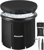 tectake Bañera Hielo Plegable Crioterapia 75 x 75 x 75 cm por 43.99€
