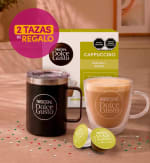 6 Cajas de Cápsulas Dolce Gusto por $600 + Termo y Taza