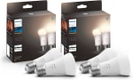 Philips Hue Type A60 Bulb (E27, 4-pack) voor €34,09 bij Amazon
