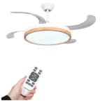 Ventilador de techo con luz LED 36W 3 Temperaturas Luz Mando a Distancia por 34,67€